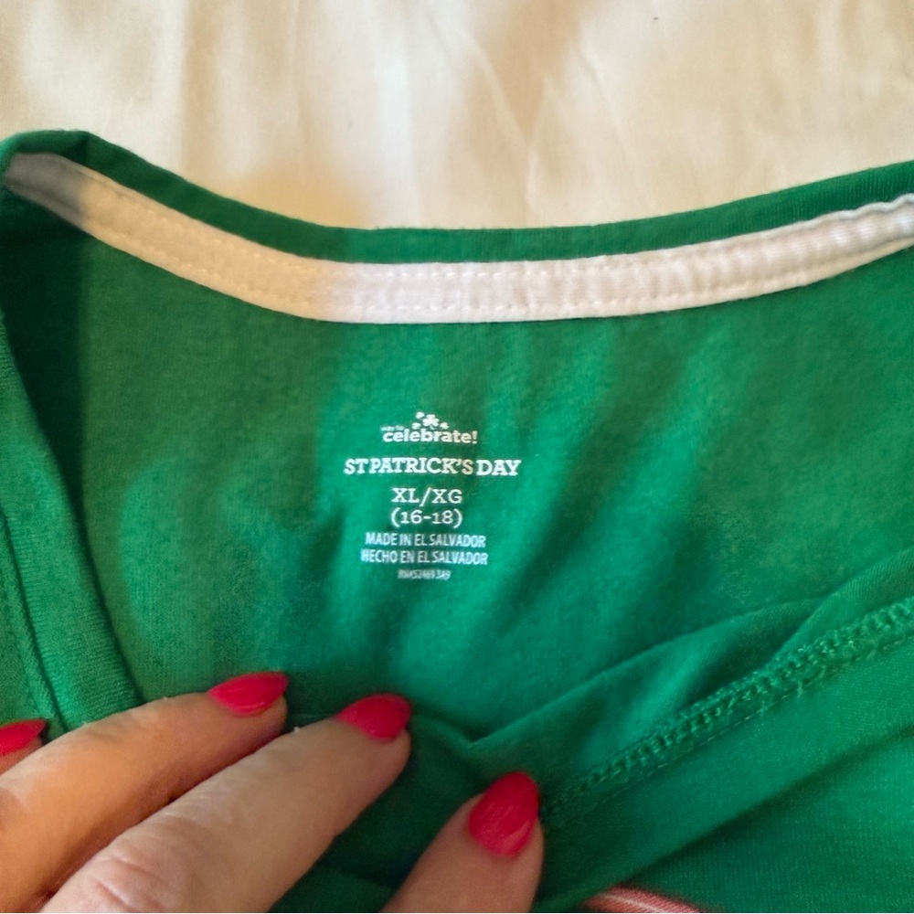 St. Patrick's Day Ready To Paddy Ladies Tee Shirt Women’s XL Parade Party Fun - Picture 3 of 5